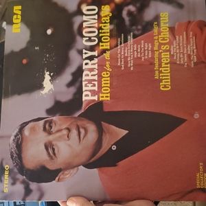 Perry Como Home for the Holidays Vinyl Record